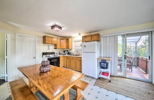 Boothbay Harbor Apartamento | Boothbay Apt w/ Furnished Deck ~ 1 Mi to Bay