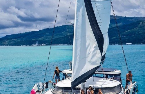 Papeete Alquiler De Eote | Bora-Bora Catamaran tripdon't book before we make sure we have boat available
