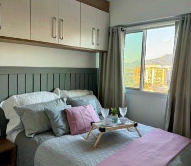 Jacarepagua Apartamento | Bora Bora Resort Refugio de Luxo - Spa academia e cinema na Barra da Tijuca