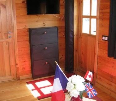 Lion-sur-Mer Casa | bord de mer, chalet en bois avec tandem