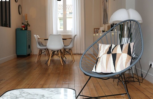 Saint Seurin - Fondaudege Casa | Bordeaux center family house, swimming pool + garden