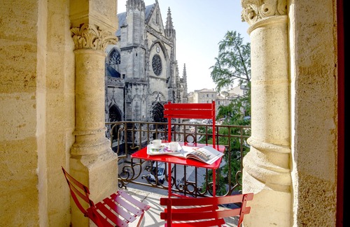 Saint-Michel Apartamento | Centro histórico de Burdeos, aire acondicionado, terraza y aparcamiento