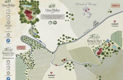 Gaiole in Chianti Hotel | Borgo Le Noci Chianti Retreat & Pool