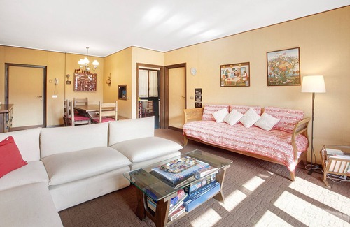 Santa Lucia Apartamento | "Bormio 1" apartamento con jardín compartido y una vista impresionante desde el gran balcón
