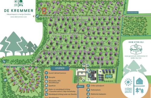 Gasselte Casa | Boshuisje Luna | 4 personen - Vakantiepark De Kremmer