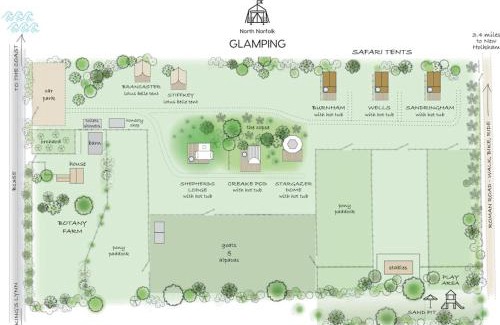 Fakenham Apartamento | Botany Farm, South Creake