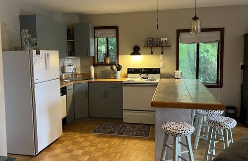 Rabun Gap Cabina | Boulder Mountain Hideaway at Rabun Gap on 8.75acres-firepit & fireplace