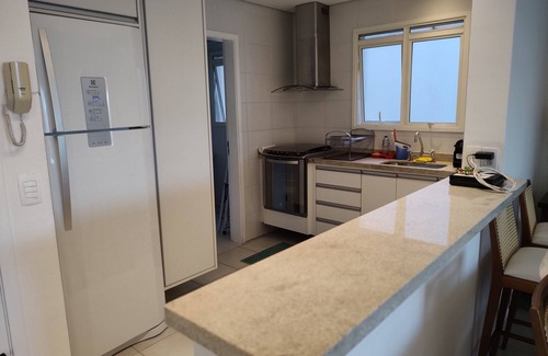 Centro Apartamento | Boulevard Clube - Bertioga, Frente Para o mar