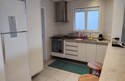 Centro Apartamento | Boulevard Clube - Bertioga, Frente Para o mar