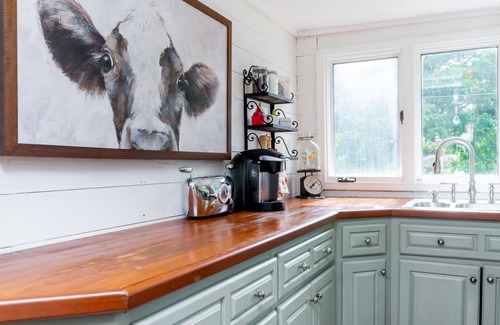 Chaplin Otro | Bourbon Country Cottage on a flower farm with cattle, horses & spectacular views