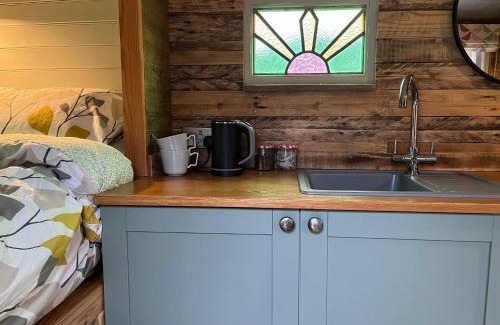 Ottery St Mary Otro | Bowhayes Farm - Camping & Glamping - Shepherd's Hut 'Pippin'