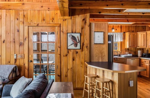 Vanderbilt Casa | 🎀 Bows Lakeside Cabin - 4000sqft. Dock. Cinema. Firepit ➠ 9776