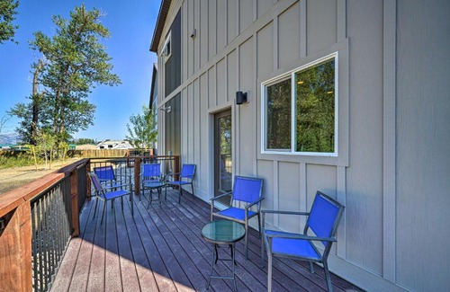 Four Corners Casa | Bozeman Home with Deck Walk to Fishing, Hot Springs