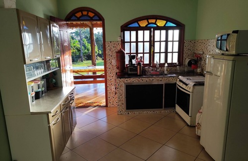Cachoeiras de Macacu Cabaña | Farm for 13 people, with swimming pool, gourmet area