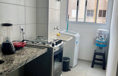 Barretos Apartamento | Apartment for up to 6 people in a condominium with a swimming pool