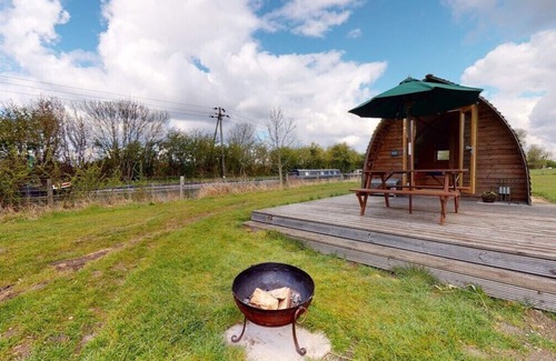 Leighton Buzzard Casa | Minicasa-vista al canal-Baño Privado