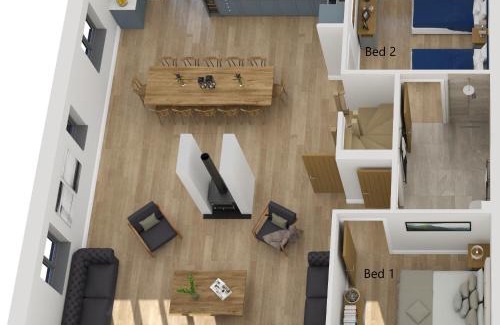 Woodbridge Apartamento | Bramley Suite - The Apple Barn