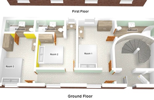 Newcastle-Under-Lyme Casa | Brampton Him House by YourStays