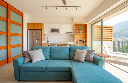 El Caloso Apartamento | Brand new 1 Bedroom Condo, River & Ocean View! 1BD Studio for rent in El Caloso,