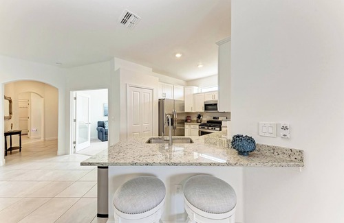 Lakewood Ranch Villa | BRAND NEW 2-bed/2-bath villa in Lorraine Lakes w/ expanded lanai. 3 beds w/ den!