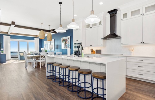 Emerald Isle Casa | Brand New 2024 Oceanfront 10BR Duplex! Pool, Tiki Bar, Stunning Luxury Awaits!
