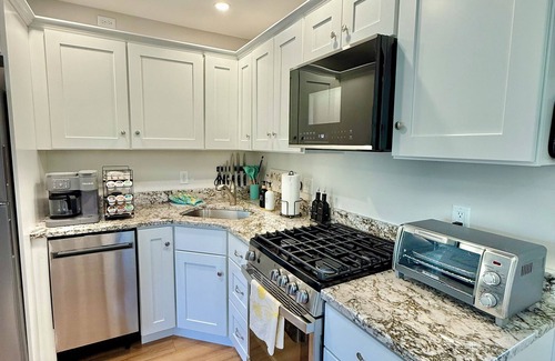 Bridgton Casa | Brand new 2BR, 1.5BA-close to amenities yet feels secluded. 2 story, AC, wifi!