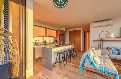 Lázaro Cárdenas Apartamento | Brand New 2BR APT - Stunning Ocean & Sunset Views