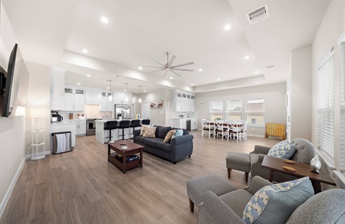 Indian Beach Casa | Brand new 4 Bed 3 Bath house on Galveston Island 2 balconies w/ ocean/Bay view.