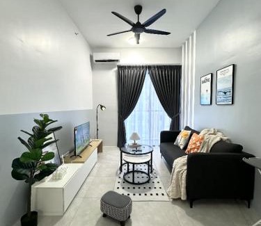 Central Seberang Perai Apartamento | Brand New Cozy Apartment 4BR9Pax