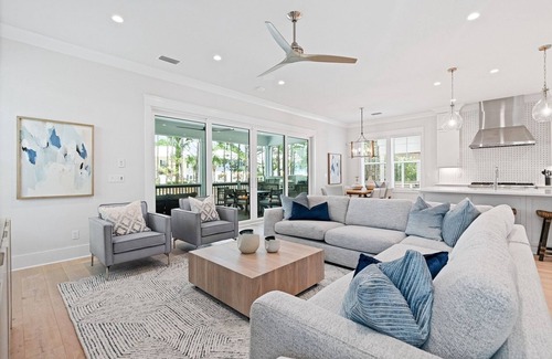 Village of Sugar Beach Casa | Brand NEW! LSV, Pool, 4 Bikes, Pet Friendly, Steps to the Beach!