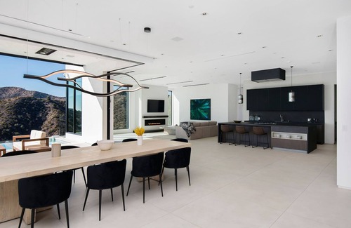 Bel Air Casa | Brand new modern masterpiece in Bel Air with exceptional ocean and city views!