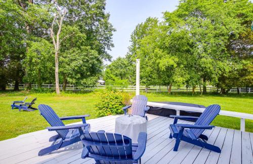 St. Michaels Casa | Brand-New Pool! Waterfront Bozman Village Home
