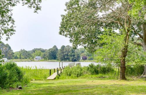 St. Michaels Casa | Brand-New Pool! Waterfront Bozman Village Home