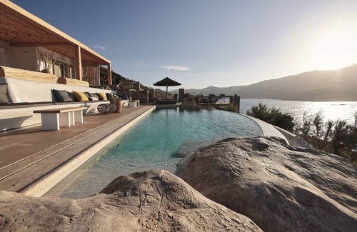 Ftelia Casa | Brand New Villa Rossa on Excellent Location by Ftelia beach,Breathtaking view