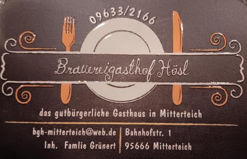 Mitterteich Casa | Brauereigasthof Hösl Pension