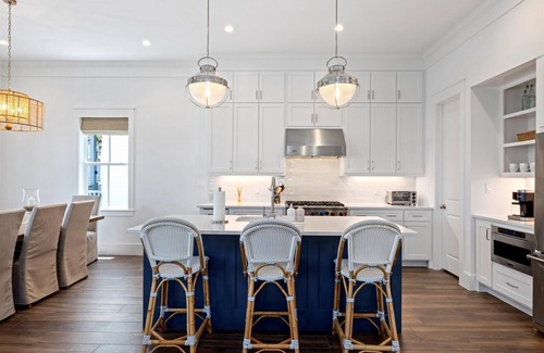Beachtown Casa | Breathtaking 4-bedroom beach house w/Elevator! Located between pool and beach!