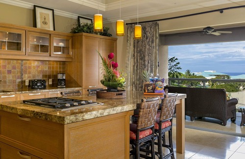 Wailea Villa | Impresionantes vistas al mar desde la villa de lujo de la tercera fila en Ho'olei