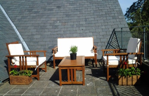 Stoke Fleming Apartamento | Impresionantes vistas al mar, terraza privada al aire libre, wifi gratis, cerca de Dartmouth
