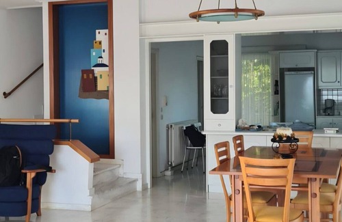 Theologos Casa | Breathtaking Seaview Villa with Pool near Athens