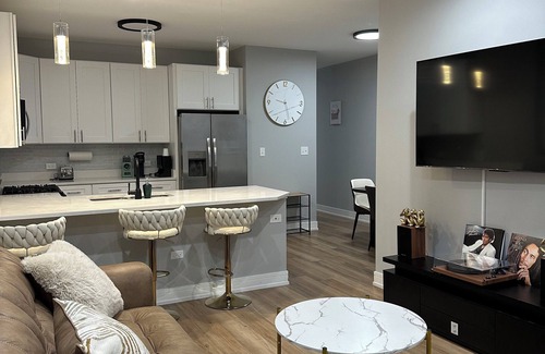 Bronzeville Casa | Breeze of Bronzeville Chicago: 3 bedroom 2 bath 9 mins from downtown chicago