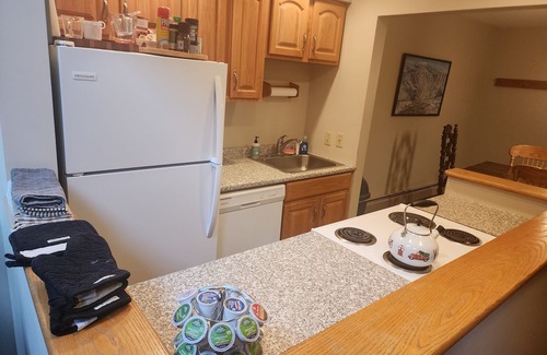 Bretton Woods Casa | Condominio en la ladera de Bretton Woods con HDTV y wifi gratis