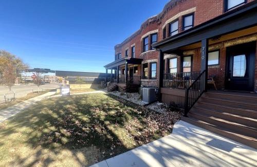 Cedar Falls Casa | Brick Beauty Downtown, 3BR, Fenced Yard, Garage!