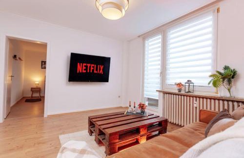 Gelsenkirchen-Mitte Apartamento | brick & cozy - City - Netflix - Wifi - 4 Person