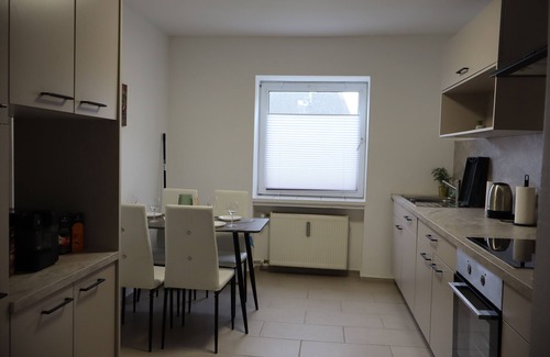 Lippstadt Apartamento | Bridge EG Whg, 2x Terrasse, Grill,küche,w-lan,wachmaschine,trockner,