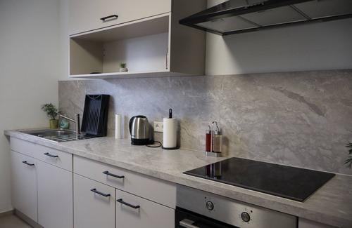 Lippstadt Apartamento | Bridge EG Whg, 2x Terrasse, Grill,küche,w-lan,wachmaschine,trockner,