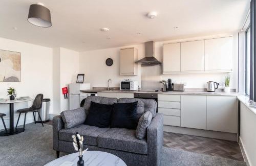 Wrexham Apartamento | Bright 1 Bed Apartment in Central Wrexham