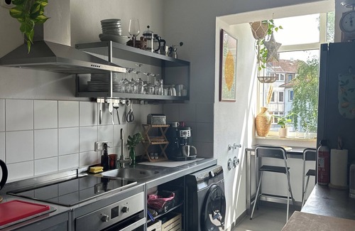 Schreventeich Apartamento | Bright 2-room apartment at Schrevenpark 24/7 Self Check in