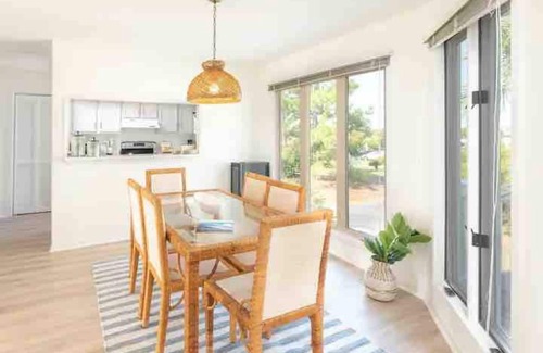 Oceanmarsh Subdivision Casa | Bright & airy beach cottage, marsh & ocean views! Pool access
