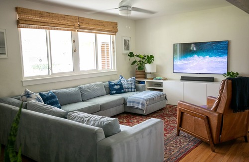 Neptune Beach Casa | Bright and Airy Beach Bungalow