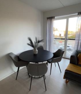 Aarhus Municipality Apartamento | Bright and modern apartment with balcony close to Aarhus C